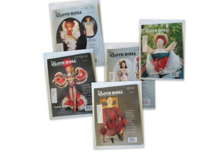Cloth Doll magazine issues your choice $4.99 + flat Shipping 1997 1998 1999