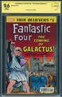 TRUE BELIEVERS FANTASTIC FOUR #48 GALACTUS #1 CBCS 9.6 SIGNED JOE SINNOTT CGC SS