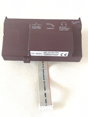 Ericsson DBY 410 02/1 R5A Interface Headset Option Unit for Dialog 3213 Tel