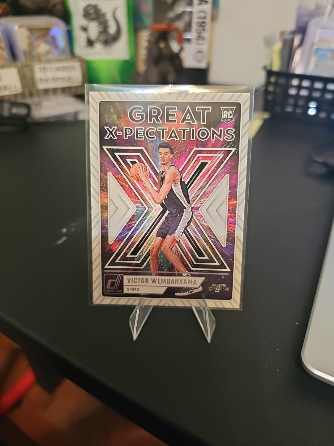 2023-24 Panini Donruss Great X-Pectations Victor Wembanyama #10 (RC)