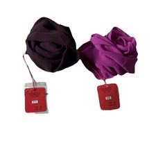 Mori Lee Chiffon SAS Barry And Light Purple Lot Of 2 Scarf