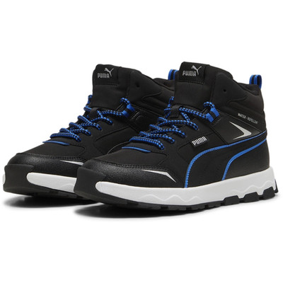 Puma Evolve Trail Sneaker Kinder Uni Black Blau Allwetterschuhe Wasserabweißend