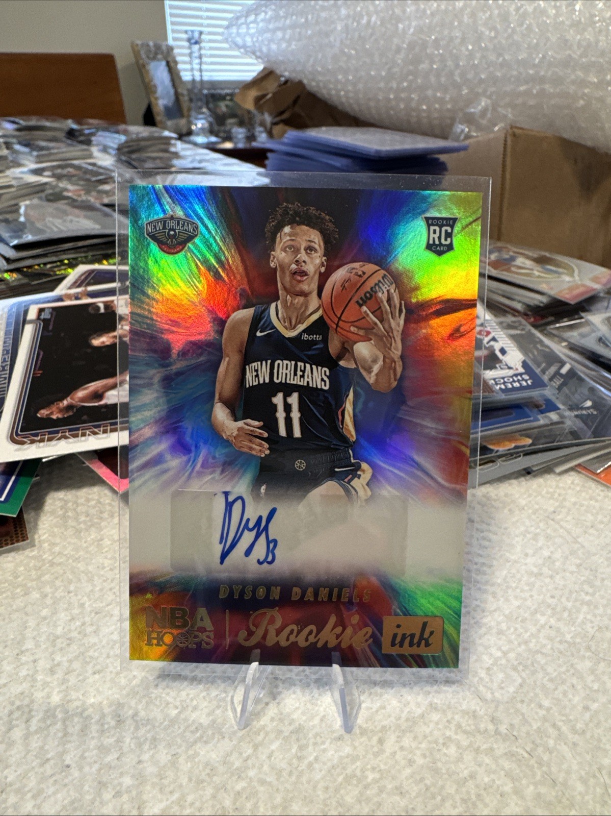 2022-23 Panini NBA Hoops - Rookie Ink Dyson Daniels #RI-DYS (AU, RC)