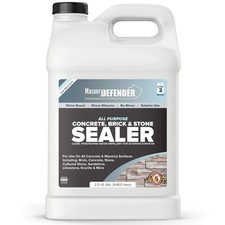 Brick, Stone  Concrete Sealer - Transparent Waterproof Masonry Sealer - 2.5 ...