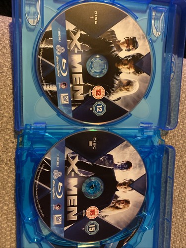 X-Men Trilogy Blu-ray 2009 6-Disc Set with Clear Slip Case Sleeve - Picture 2 of 5