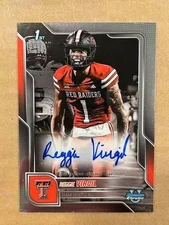 REGGIE VIRGIL Texas Tech 2025 Bowman U University 1st Chrome AUTO Autograph