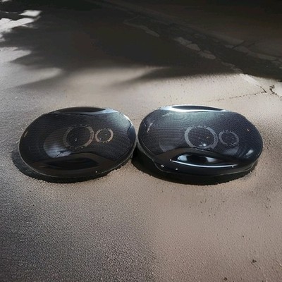 Planter TS-G6941R, Pair Of 6 X 9 3-way 1000W Speakers W/ Grill & Screws