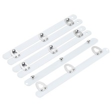 3 Pairs Corset Busk, 5" Metal Steel Boning Support with 3 Buttons 0.5 Width
