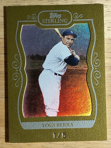 2008 Topps Sterling Framed Gold #65 Yogi Berra