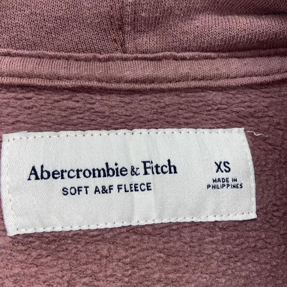 Sudadera con capucha Abercrombie Fitch XS suave A&F polar Y2K? L23 Foto 3 de 4