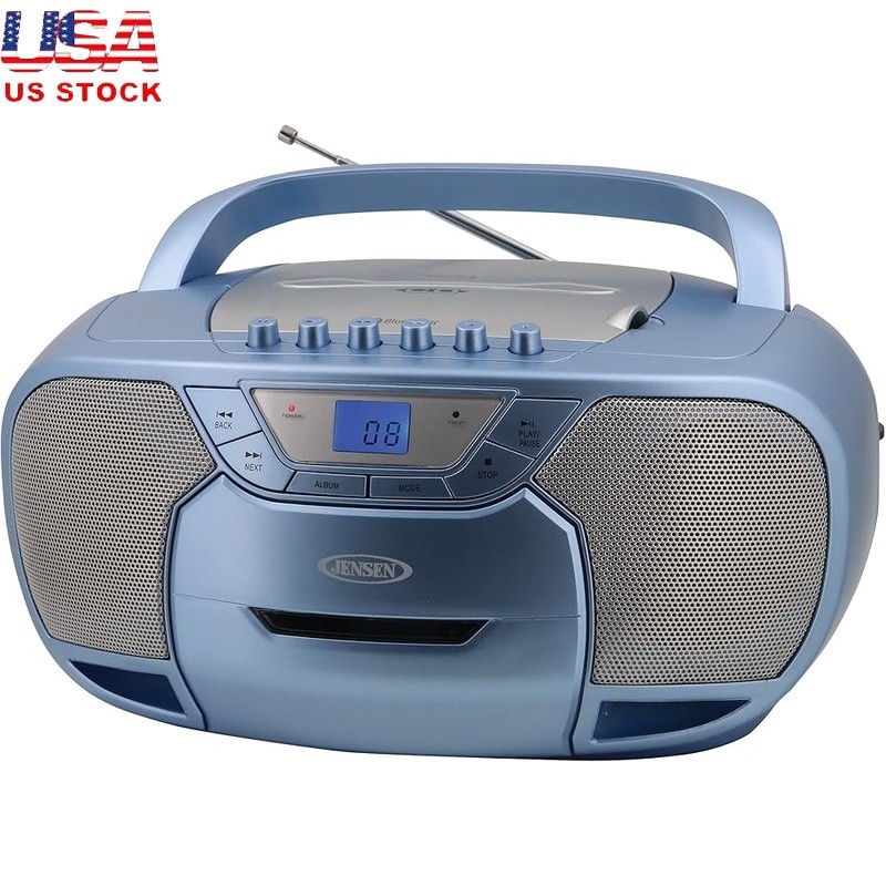 Mp3 Stereo Top-loading W/ Lcd Display Skip Search Repeat New