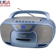 Bluetooth CD Player MP3 Stereo Top-loading W/ LCD Display Skip Search Repeat New