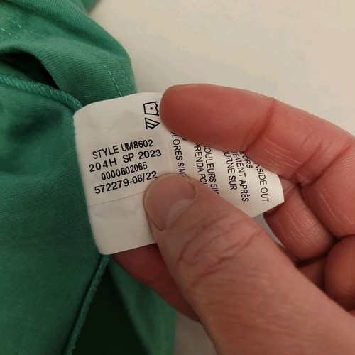 Under Armour Notre Dame Fighting Irish 2024 Shirt Green Mens Sz Large Loose - Picture 12 of 14