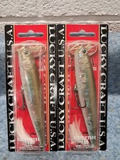 2 LUCKY CRAFT Gunfish 115 3/5oz 4 1/2" Luckycraft Floating Walking Topwater 