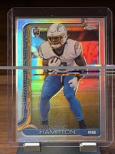 2025 Topps Chrome Omarion Hampton RC Refractor