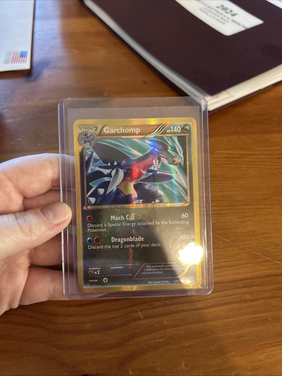 Garchomp Secret Rare Plasma Freeze 120/116 English Pokemon TCG Near Mint