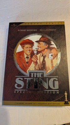 The Sting DVD 1973 Special Edition Robert Redford Paul Newman George Roy Hill