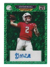 2024 Leaf Collective Grayson McCall Auto 89A-GM2 Green Shimmer 4/7