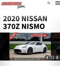Oem 370z Nismo Rear Deck Spoiler Pearl White