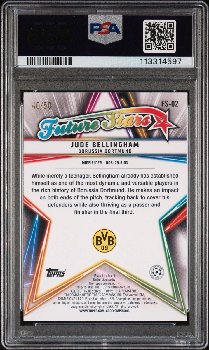 2021-22 Topps Uefa Champions League Jade Edition - Future Stars