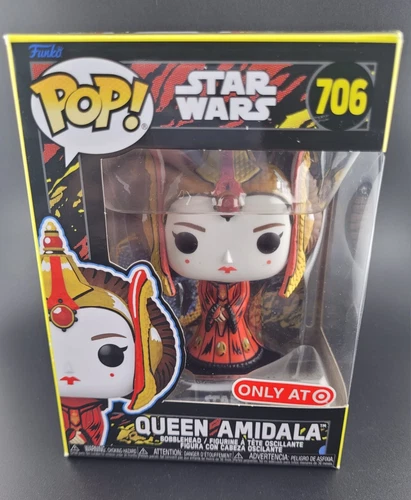 Funko Pop! Vinyl: Star Wars - Queen Amidala (Retro) - Target (Exclusive) #706