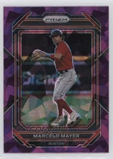 2023 Panini Prizm Purple Ice Prizm Marcelo Mayer #144 11ch