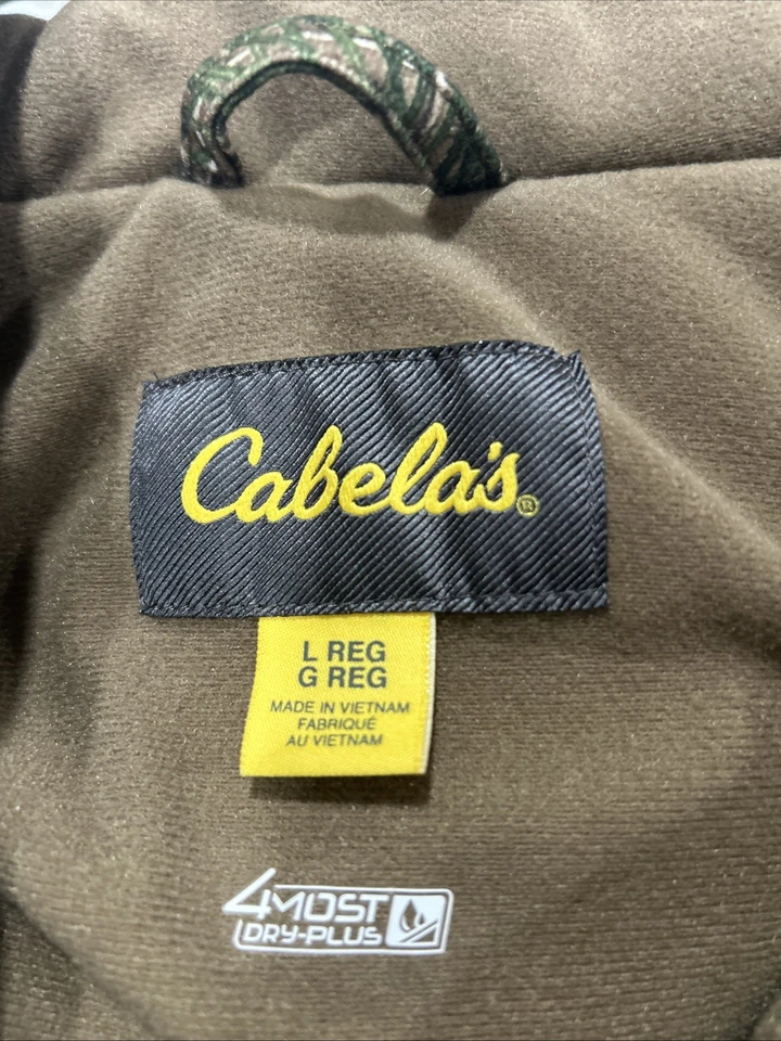 Mono RealTree Cabelas Para Hombres Grande Camuflaje Forrado Seco Plus Caza Mono Capucha Foto 3 de 4