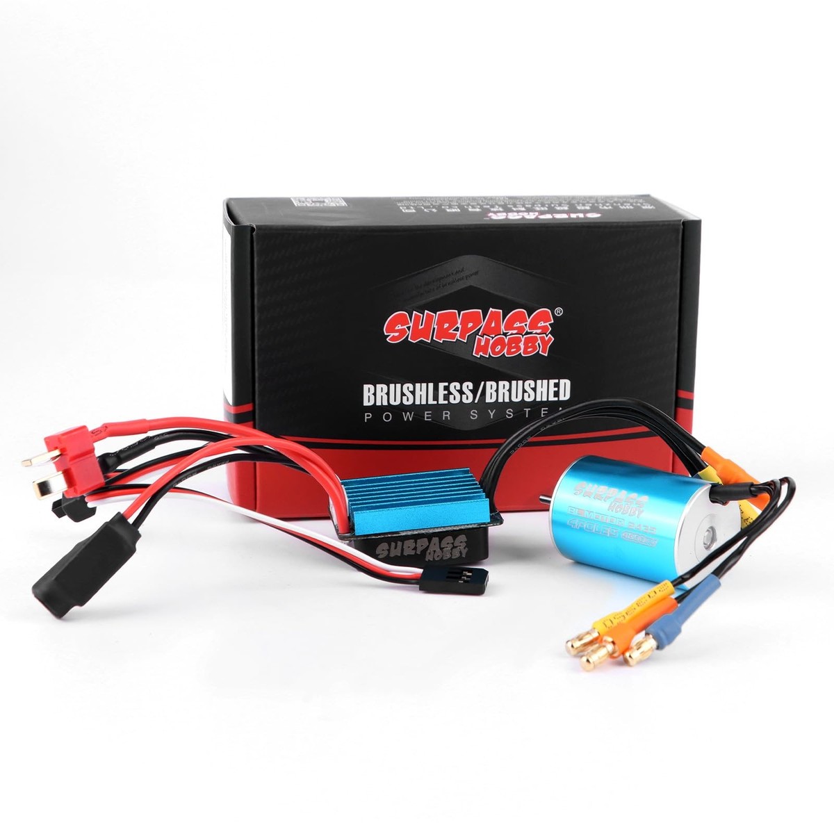Surpass Hobby 2435 4800KV Brushless Motor 25A ESC Combo Upgrades