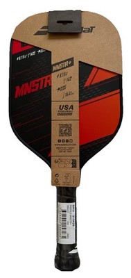Babolat MNSTR+ Pickleball Paddle 5.5” Ext. Handle, 16.2x7.6” MSRP
