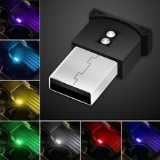 1pcs Mini Usb Led Car Accessories Interior Light Neon Atmosphere Lamp Bulb