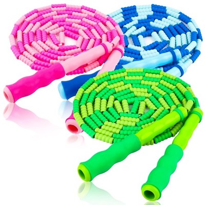 Jump Rope for Kids, 9 Ft Adjustable Jump Ropes for 4 5 6 7 8 10 12, Segmented...