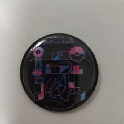 Pokémon Can Badge Kana Polygon Pokemon Badge Collectible