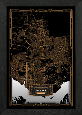 Manaus Brasilien Gerahmtes Wandbild Poster Leinwanddruck Bild