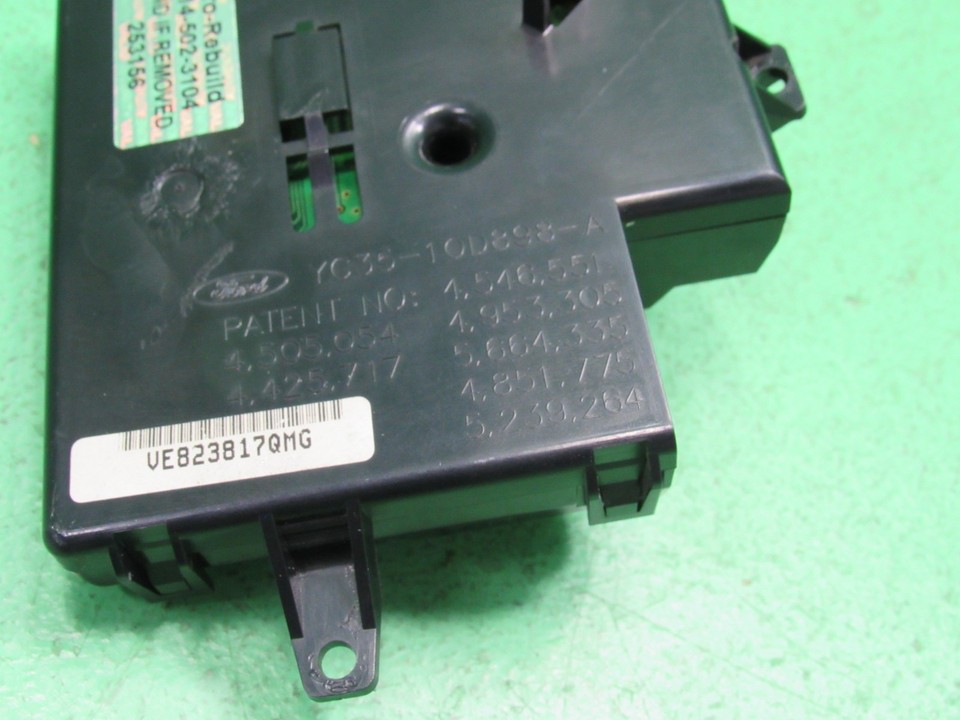 00-01 EXCURSION OVERHEAD CONSOLE MESSAGE CENTER INFO DISPLAY COMPASS ...