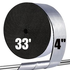 Pipe Insulation Wrap Foam Tube Self Adhesive Heat Tape for Water Pipes, Outdo...