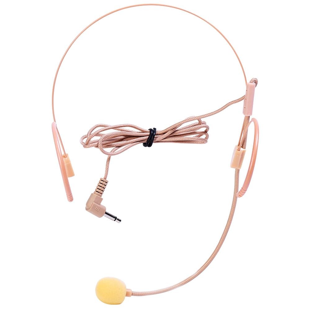 Microphone tête-montée flexible pour chanter et parler confortablement