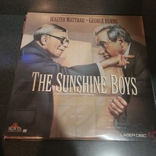 The Sunshine Boys Laserdisc Walter Matthau George Burns
