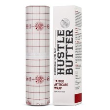 Hustle Butter Second Skin Tattoo Wrap - Mess-Free Wrap - Breathable Latex-Free