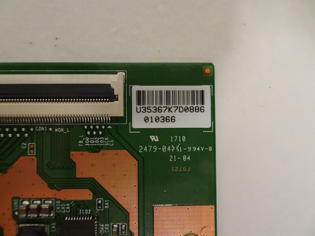 Vizio M65-E0, E65-E0, D65-E0, Polaroid 65GSR4100KN T-Con Board