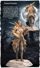 Dungeons and Dragons - Playable Character - Female Human Ziranna - Paladin