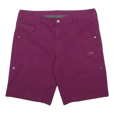 Mammut Damen Shorts lila Freizeit UK 16 W34 Baumwollmischung bequem