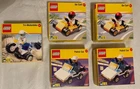 Vintage LEGO Shell Promo Lot Go Cart Tri-motorbike Patrol Car New sealed 5 sets