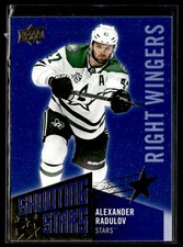 2018-19 Upper Deck Shooting Stars Right Wingers Alexander Radulov Dallas Stars