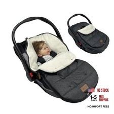 4 in 1 Premium Waterproof Universal Anti-Wind Infant Car Seat Cover Black