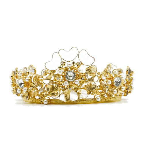 Moans Couture Crystal Masterpiece Bridal Headpiece