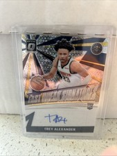 2024-25 Donruss Optic - Trey Alexander Fast Break Signature Series (AU, RC) 🔥
