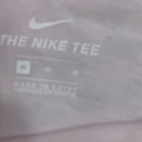 Nike Girls Size Medium Gold Foil T-Shirt Logo Floral Check Graphic Athleisure - Picture 2 of 5