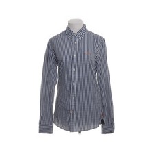 Adenauer & Co, Businesshemd, Größe: S, Blau/Weiß, Baumwolle, Karo, Damen #iWz