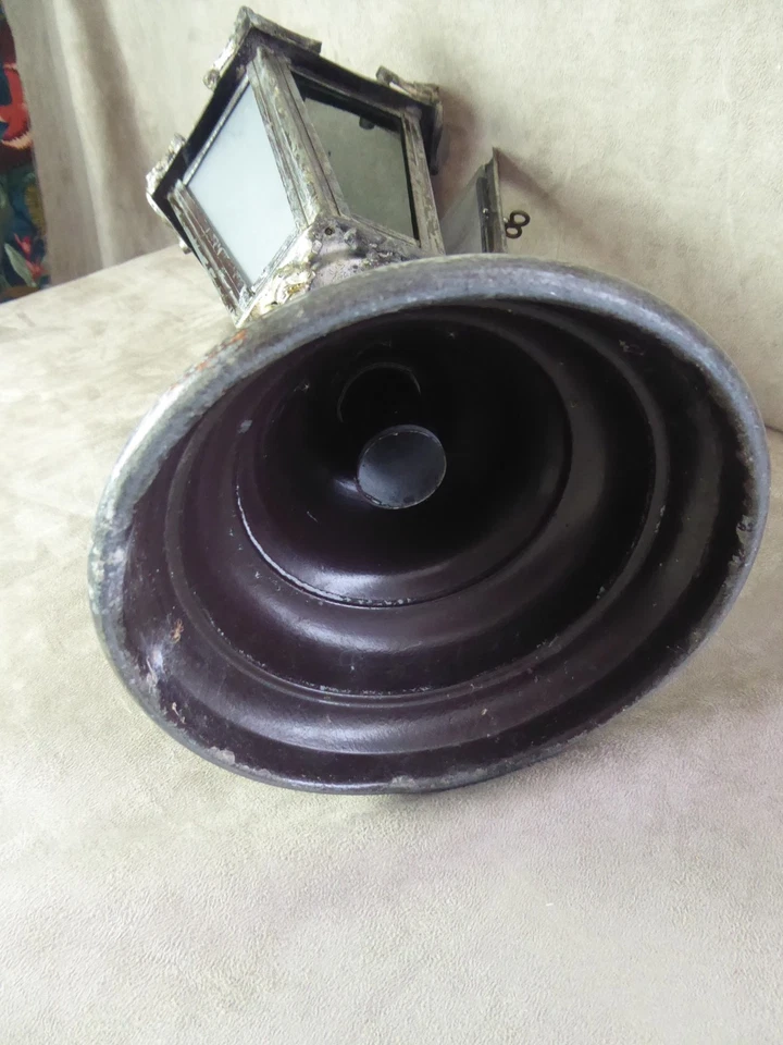 GRANDE LANTERNE ancienne, à bougie. - Photo 2/4