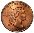 Photo of a 1793-P Large Cent from an eBay listing that sold on Jun 7, 2026